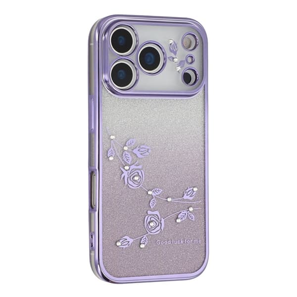 KADEM Mobilskal till iPhone 17 Pro Flexible Gradient - Lila Lila