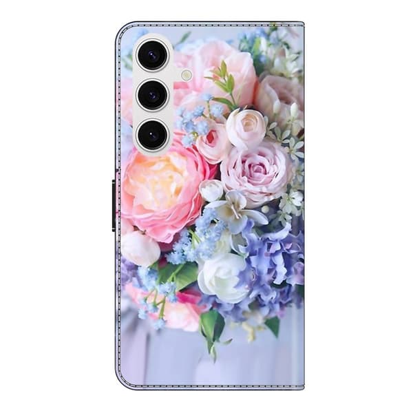 Plånboksfodral för Samsung Galaxy S26 Plus Magnetiskt Konstläder - Färgglad