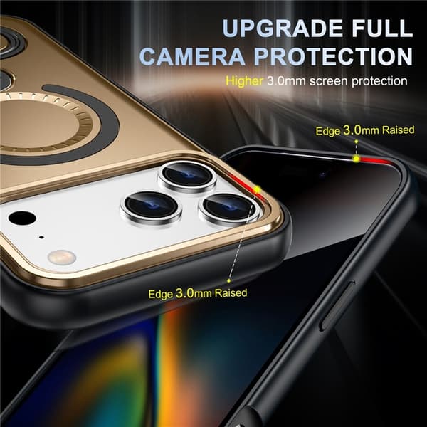 Mobilskal till iPhone 17 Pro Max MagSafe Dual Hole Kickstand - Lila Lila