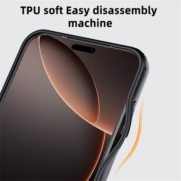 Mobilskal till iPhone 17 Pro Airbag Anti Drop TPU - Vit Vit