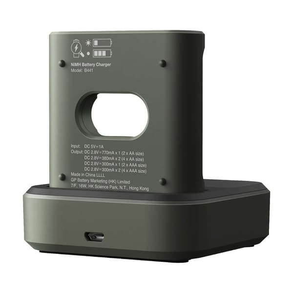 GP Batteriladdare Everyday Charger B441 + D451 4xAA 2100mAh