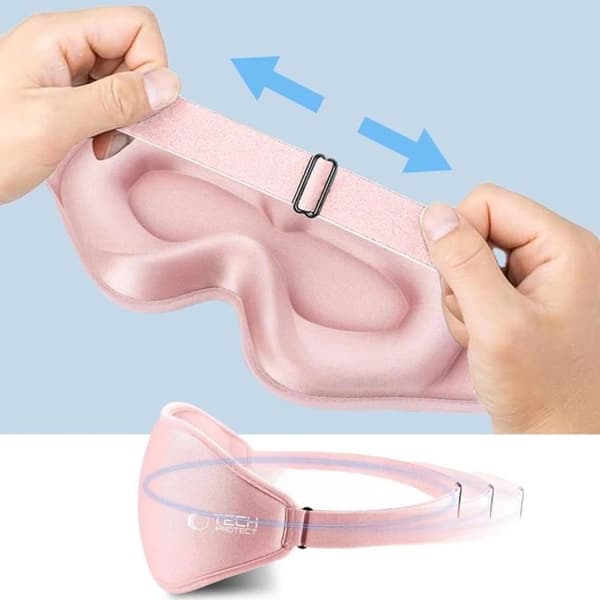 Tech-Protect Eyeshade Sovmask - Baby Rosa Rosa