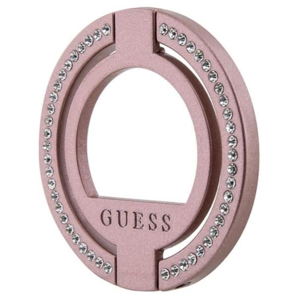 Guess Ringholder Magsafe Rhinestone - Rosa