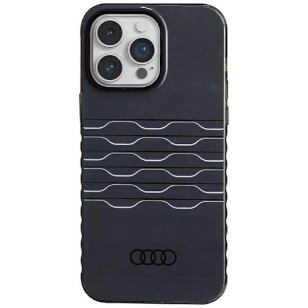 Audi iPhone 14 Pro Max Mobilskal Magsafe IML - Svart Svart