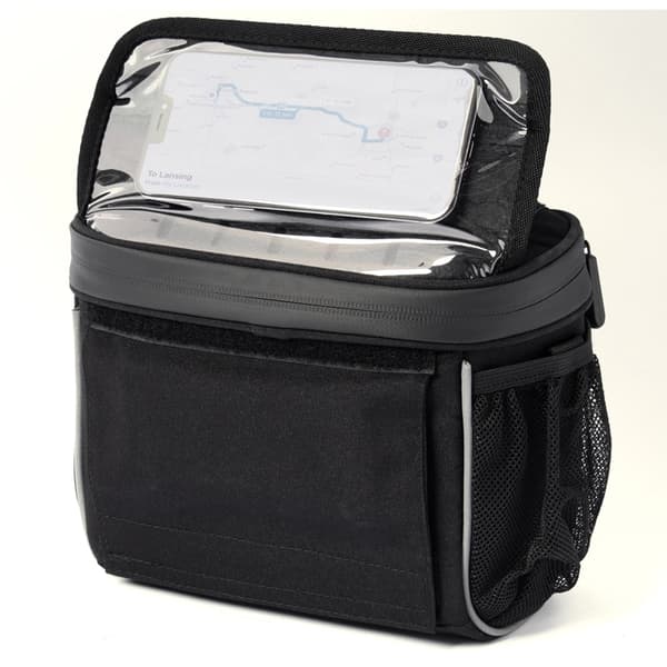 Wozinsky Cykelstyretaske WBHBB-01 4L - Sort Svart