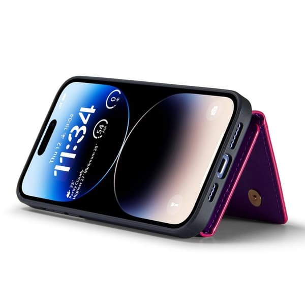 DG.MING M3 Series Mobilskal till iPhone 14 Pro 2-i-1 Lila