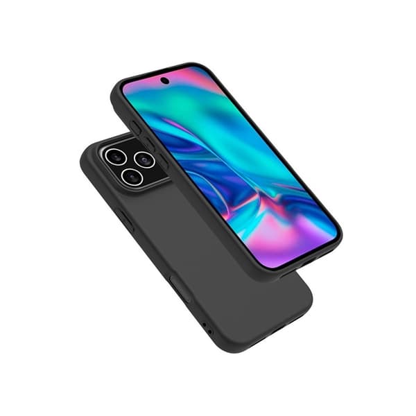Mobilskal till iPhone 17 Pro Soft Matte - Svart Svart