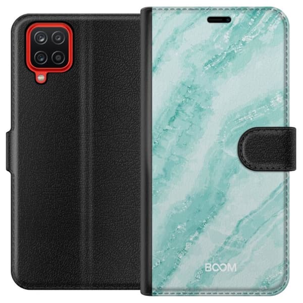 Plånboksfodral till Samsung Galaxy A12 med Mint Marble