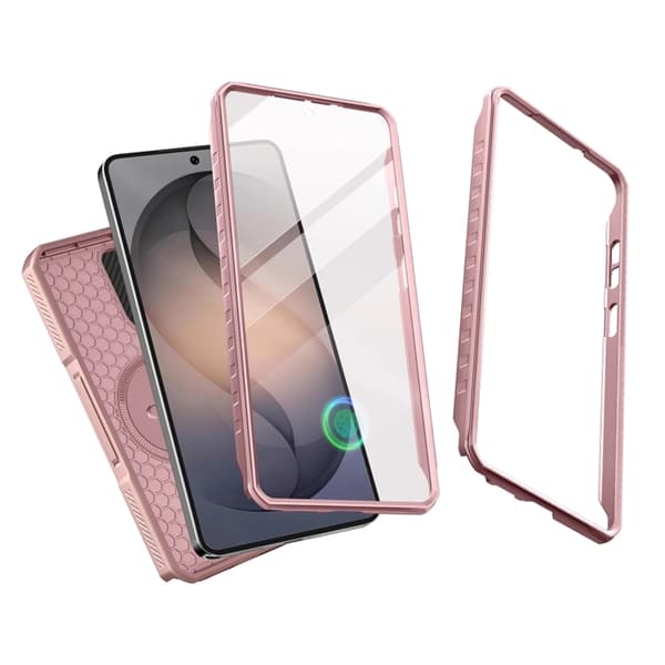 Tech-Protect Mobilskal För Galaxy S26 Ultra Magsafe Kevlar 2-Set - Rosa