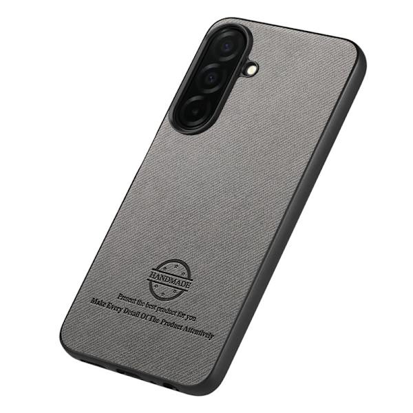 Mobilskal för Samsung Galaxy S26 Plus Konstläder - Grå