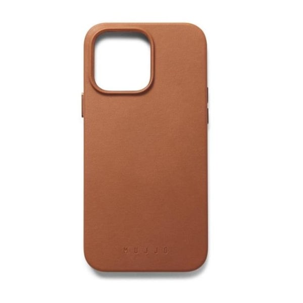 Mujjo iPhone 14 Pro Max Skal Magsafe Full Läder - Tan