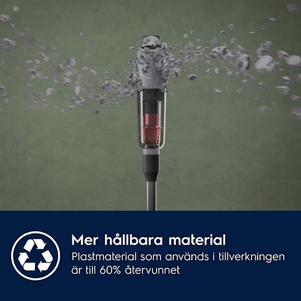 Electrolux Skaftdammsugare EP71AB14UG Urban - Grå Grå