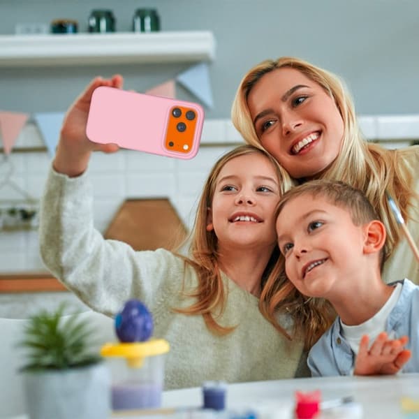 Mobilskal till iPhone 17 Pro Shockproof EVA - Rosa Rosa