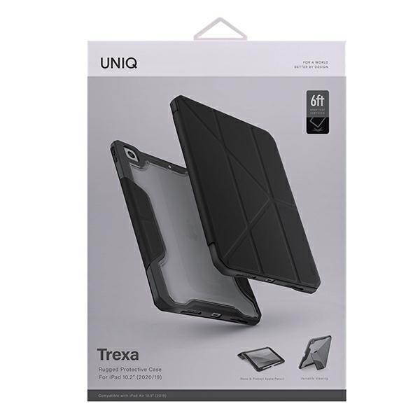 Uniq Antimicrobial Case iPad 10.2 2021/2020/2019 - Sort Black