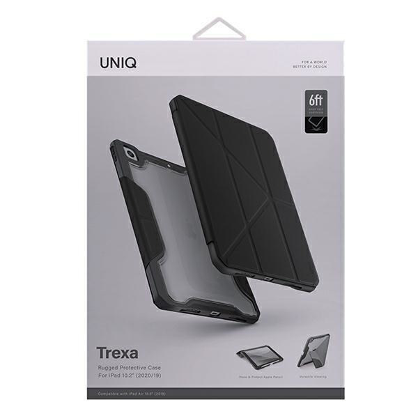 Uniq Antimikrobial Case iPad 10.2 2021/2020/2019 – musta Black