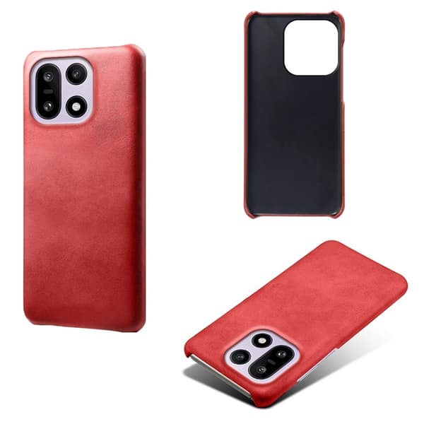 Mobilskal till OnePlus 15 5G Calf Texture PU Läder Röd