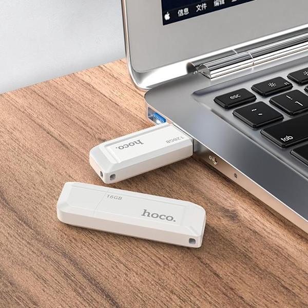Hoco Pendrive 16GB USB-A UD11 USB 3.0 - Vit Vit