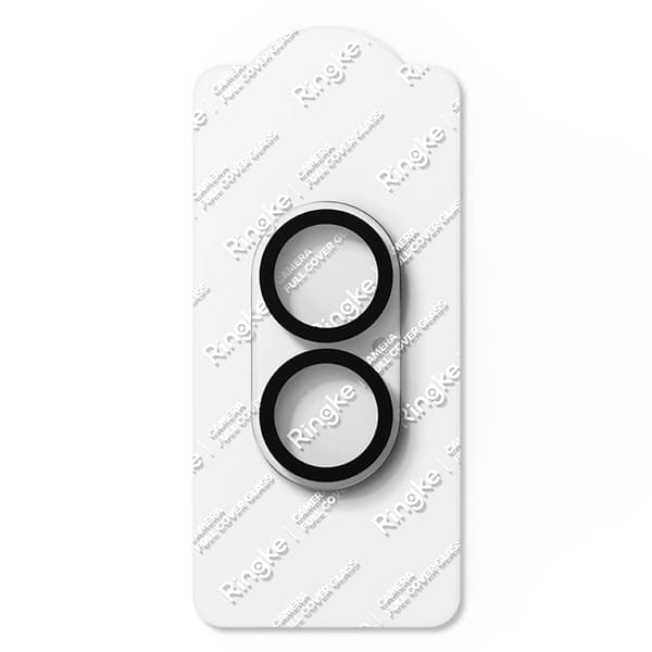 [2-pak] Ringke iPhone 17 hærdet glas kameradæksel Transparent