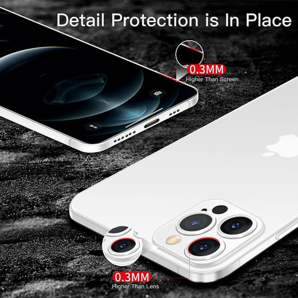 BOOM Zero iPhone 14 Pro Max -kuori Ultra Slim - himmeä