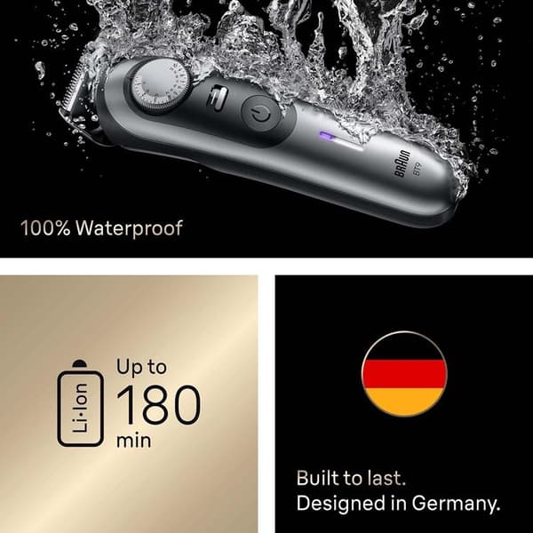 Braun Skäggtrimmer BT 9520 - Satin Chrome