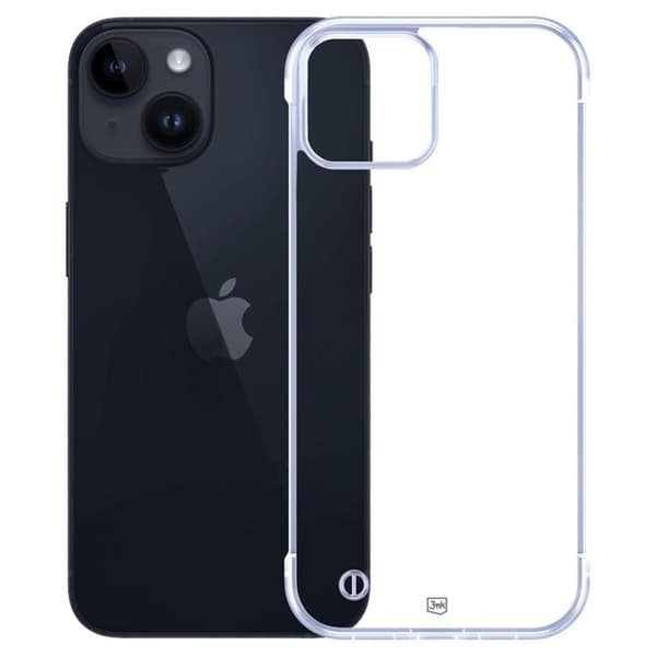 3MK Mobilskal till iPhone 15 Plus Just20g - Clear Transparent