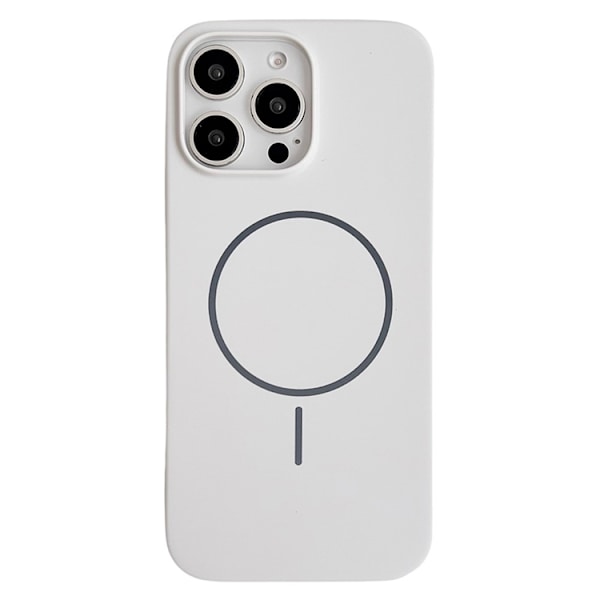 Mobilskal till iPhone 16 Pro Max MagSafe Silikon - Vit Vit