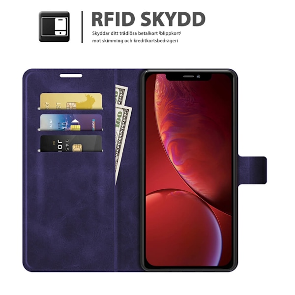 RFID-Skyddat Plånboksfodral iPhone 13 Pro Max - Boom of Sweden Lila
