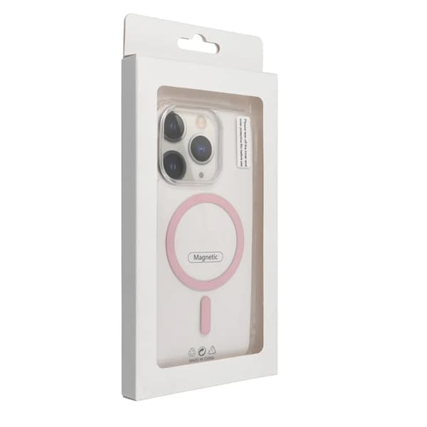 Telefontaske til iPhone 11 MagSafe Drop Glue - Pink Rosa