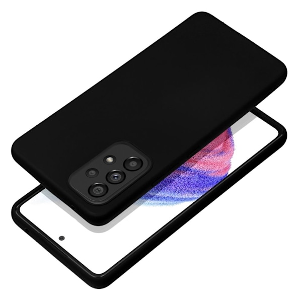 Galaxy A53 5G Cover Forcell Soft Blød Plast - Sort Black
