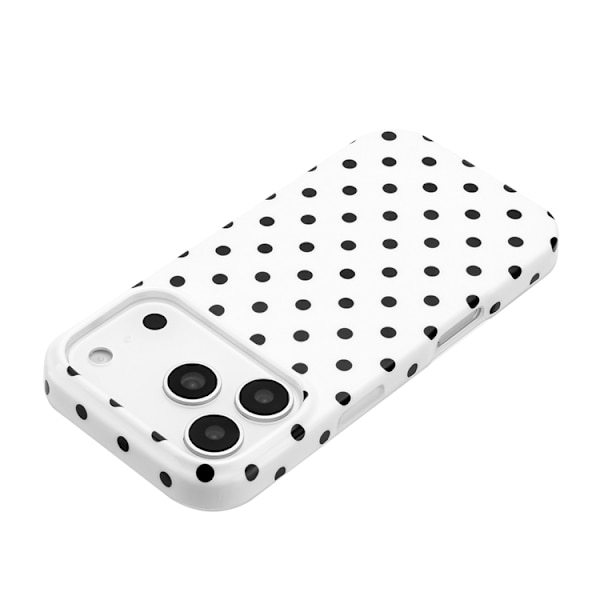Mobilskal till iPhone 17 Pro Max Dot Design Imd Tpu Vit