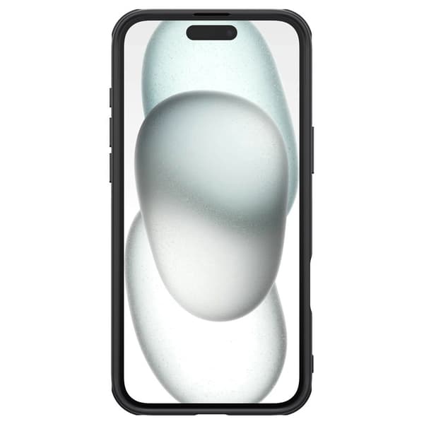NILLKIN Frosted Shield Pro Mobilskal till iPhone 16 Matt PC+TPU Svart