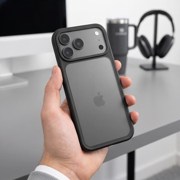 Tech-Protect Mobilskal För iPhone 18 Pro Max Magmat - Matte Svart