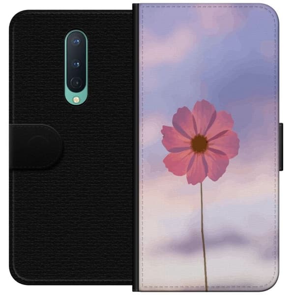 Plånboksfodral till OnePlus 8 med Rosa blomma