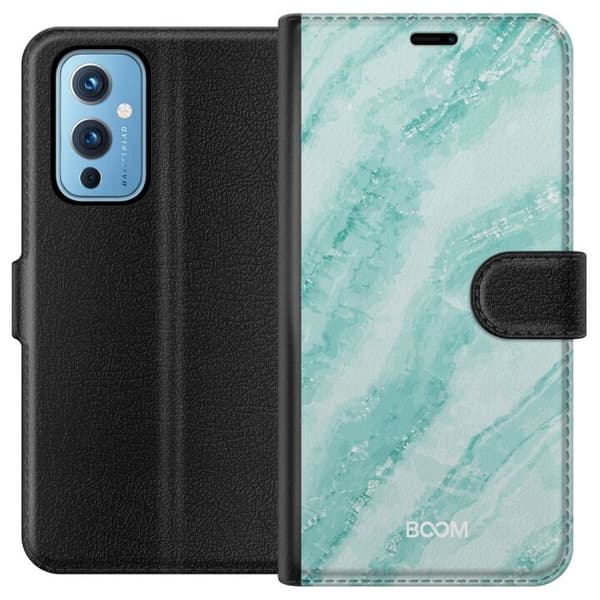 OnePlus 9 Pung Taske med Mint Marmor