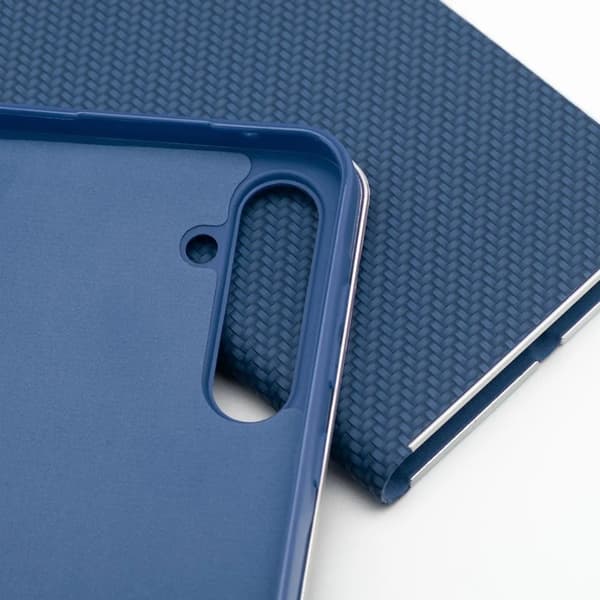 Xiaomi Redmi Note 14 4G Plånboksfodral Luna Carbon - Blå Blå