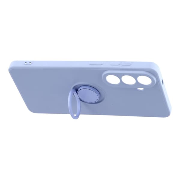 Mobilskal för Samsung Galaxy S26 Silikon med Ring Kickstand - Ljuslila