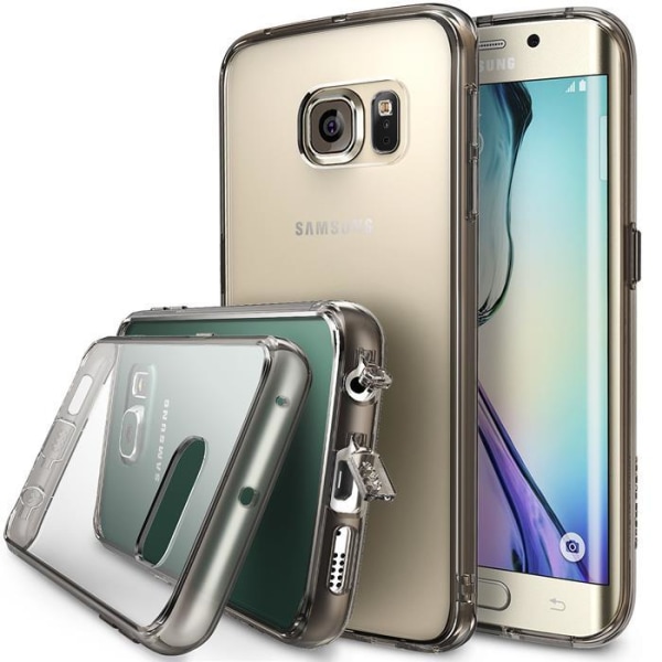 Ringke Fusion Shock Absorption Cover til Samsung Galaxy S6 Edge Grey