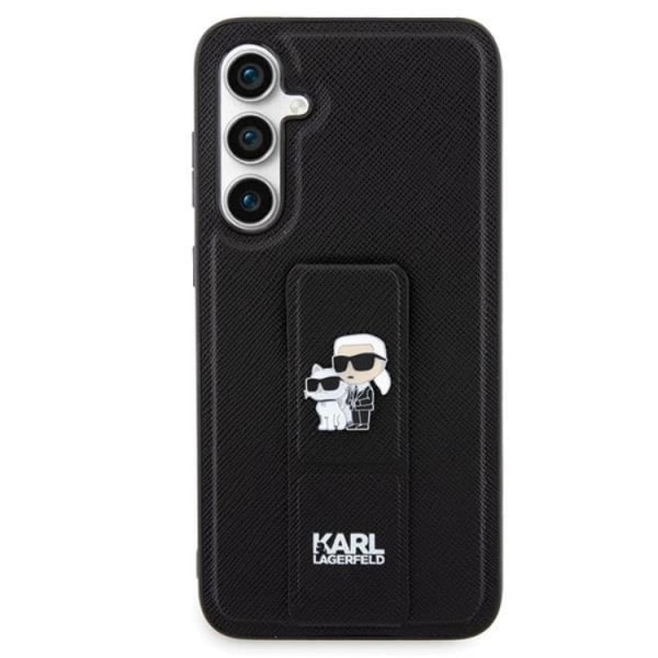 Karl Lagerfeld Galaxy S23 FE Mobilskal Gripstand Saffiano Pins