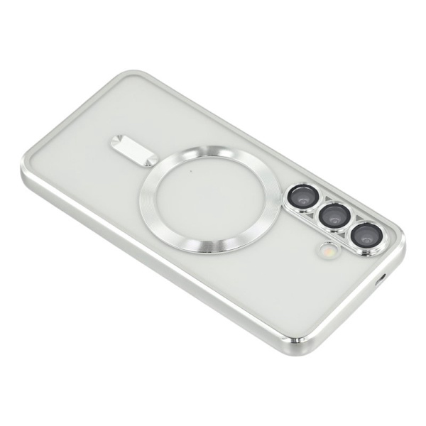 Mobilskal för Samsung Galaxy S26 Plus Magnetiskt TPU - Silver