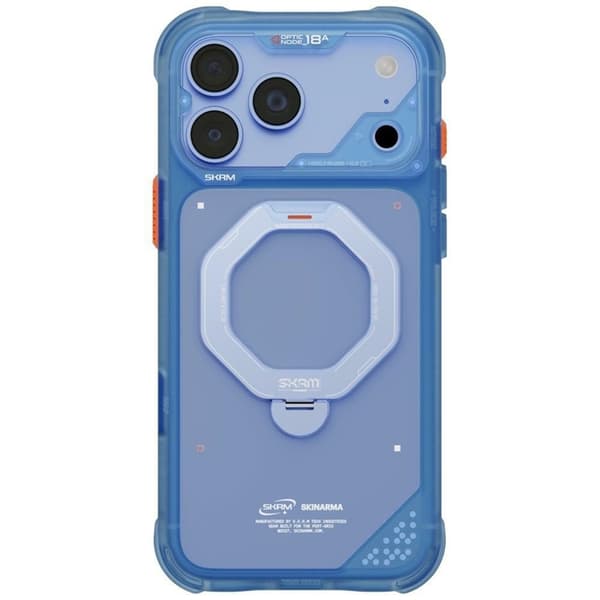 Skinarma Mobilskal För iPhone 18 Pro Max/17 Pro Max Magsafe Saturn - Blå