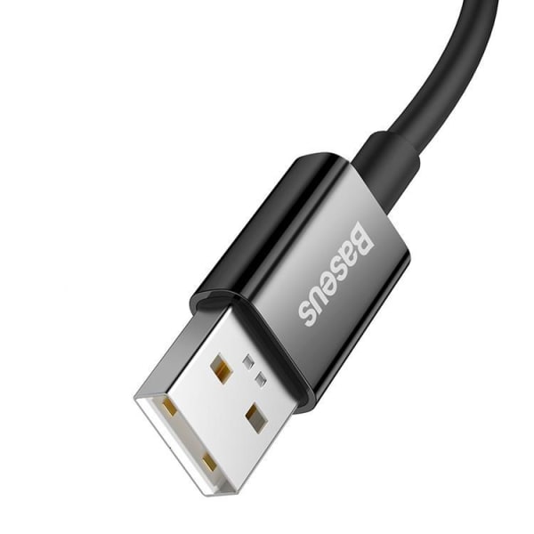 Baseus Superior SUPERVOOC USB-A-USB-C kaapeli 65W 2m - musta