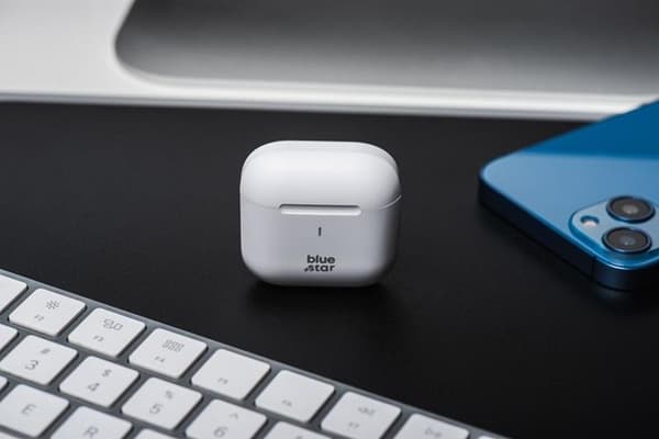 Blue Star Trådløse Øretelefoner TWS Nova Fi5 - Hvid Vit