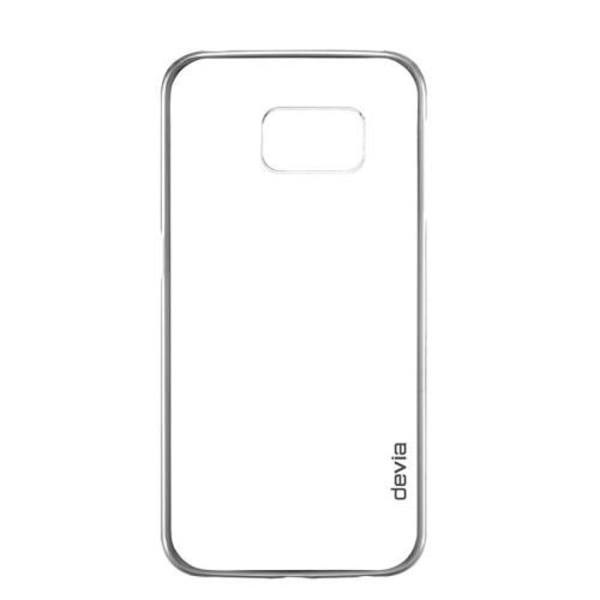 Devia Glimmer Back Cover Case til Samsung Galaxy S6 Edge - Sølv Silver