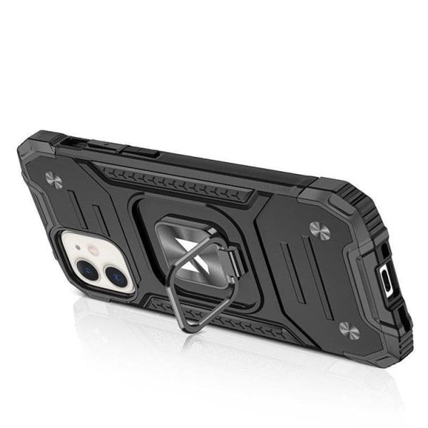 Wozinsky iPhone 14 Plus Case Ring Armor - musta