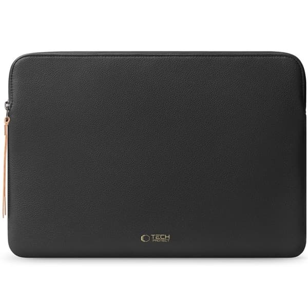Tech-Protect Laptop Taske (13-14") Fleece - Sort Svart