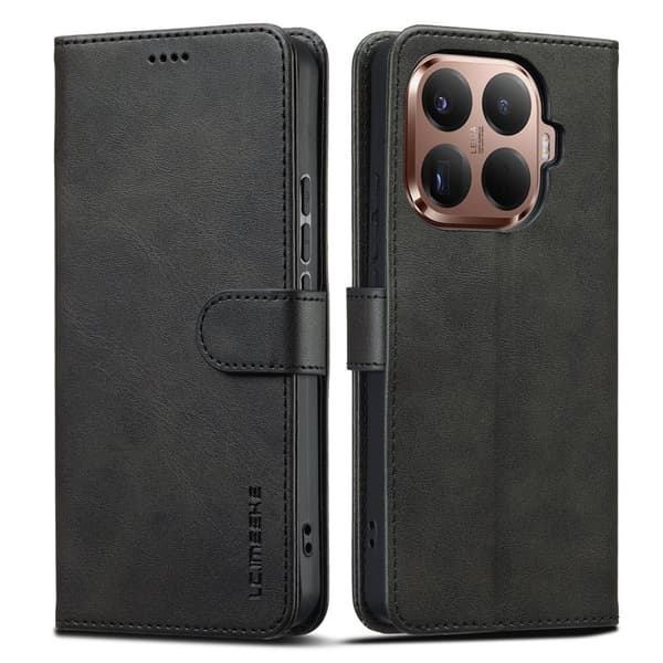 LC.IMEEKE Xiaomi 15T Pro Plånboksfodral Konstläder - Svart