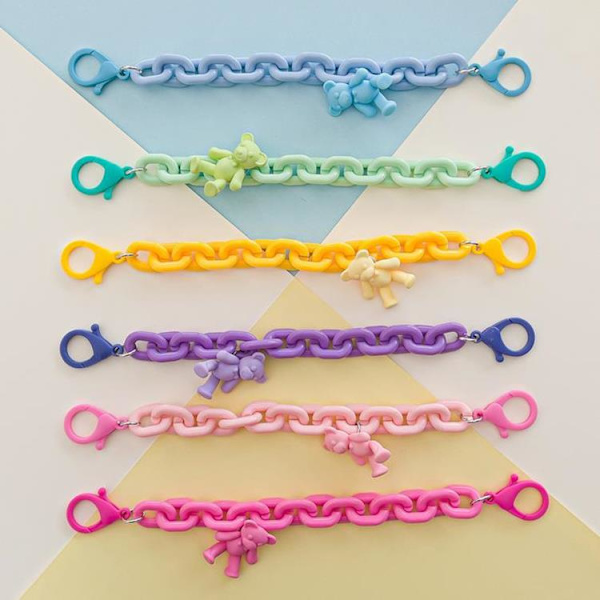 Rope Chain För Telefonhållare - Gul Gul