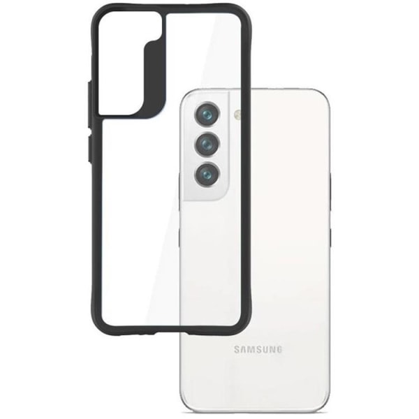 3MK Satin Armor Plus Skal Galaxy S22 - Transparent Svart