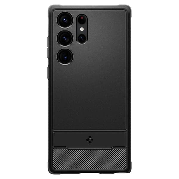 Spigen Galaxy S23 Ultra Skal Rugged Armor - Svart Svart