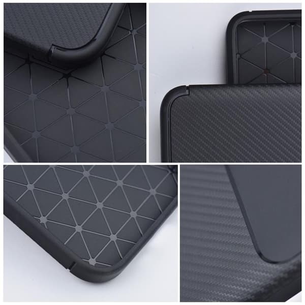 iPhone 11 -kuori Carbon Premium - Musta Black
